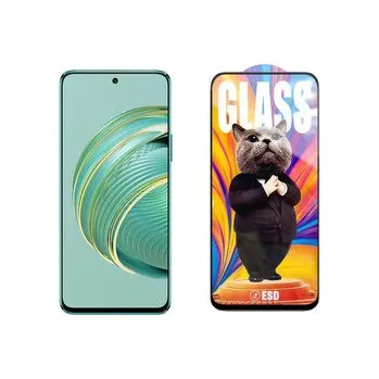 3D Ochranné tvrzené sklo na Huawei Nova 10z - Mr. Cat ESD