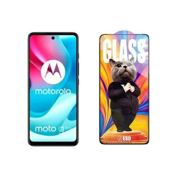3D Ochranné tvrzené sklo na Motorola Moto G60S - Mr. Cat ESD