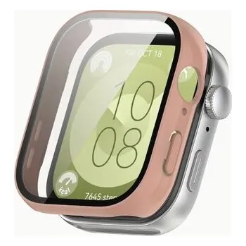 Chytré hodinky Ochranný plastový kryt pro Huawei Fit 3,Růžová