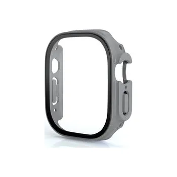 Chytré hodinky Ochranné pouzdro se sklíčkem pro Apple Watch 49mm,Šedý