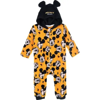 Kojenecký overall Žlutý plyšový overal Disney Mickey Mouse Velikost: 74