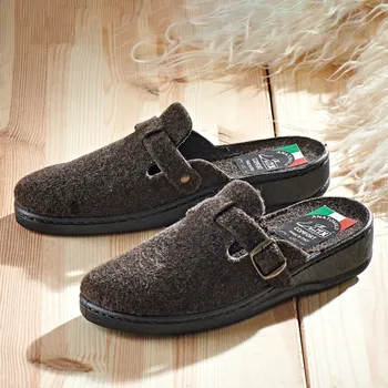 Dámské pantofle Domácí hřejivé pantofle hnědá 46 velikost 46