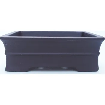 Květináč Miska 20 x 15,5 x 7 cm barva hnědá