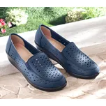 Mokasíny Dora, modrá modrá 37