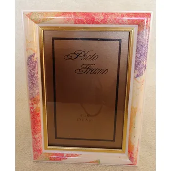 Digitální fotorámeček Rámeček MATY 105, plast 10 x 15 cm, potisk, zlaté orámování