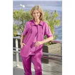 Bavlněná vesta malinová XL