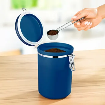 Dóza na potraviny Dóza na kávu modrá