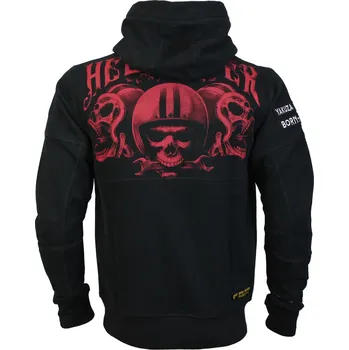 Pánská mikina Pánská mikina Yakuza Premium s kapucí 3823 B black velikost: M