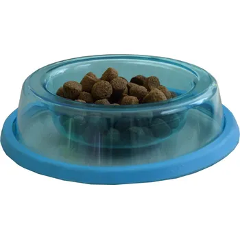 Miska pro psa Miska pro kočky i psy modrá 14x4,5 cm