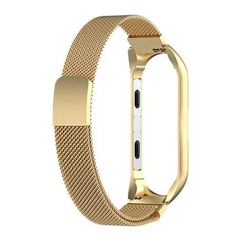 Příslušenství k fitness náramku Milánský tah magnetické zapínání Mi Band 3/4,Žlutá,Xiaomi Mi band 3/4