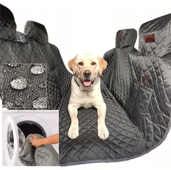 Obraz Ochranná podložka do auta, látková, velikost L, Doggy, šedá, 60 cm x 220 cm