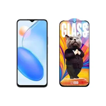 3D Ochranné tvrzené sklo na Honor Play 6C - Mr. Cat ESD