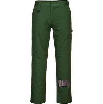 Pánské oblečení PortWest | Pracovní kalhoty Super - Forest Green Short / 32 / L / zelená