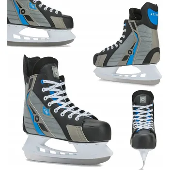 Zimní brusle Hokejové brusle pánské ATTABO Sutter šedé 43