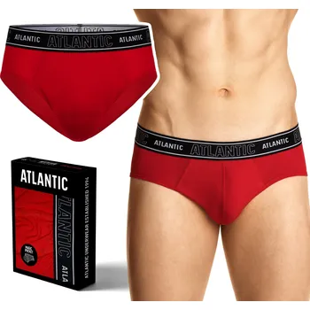 Slipy ATLANTIC Pánské slipy s PUSH-UP kapsou - XL