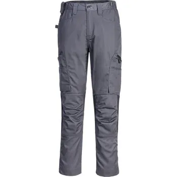 Pánské oblečení PortWest | Kalhoty WX2 Eco Stretch Trade - Metal Grey / 48 / 48 / šedá