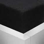 Stanex Froté napínací prostěradlo - černé 180 x 200