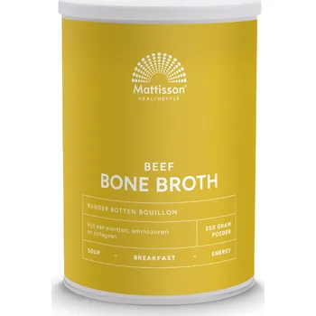 Přírodní produkt Mattisson Hovězí vývar z kostí - 250 g
