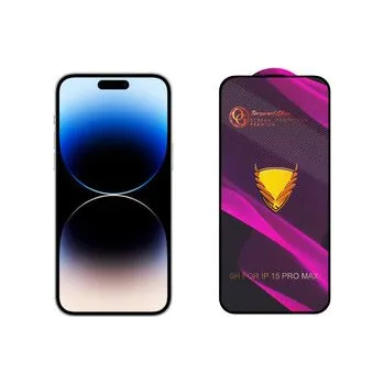 3D Ochranné tvrzené sklo na iPhone 15 Pro Max