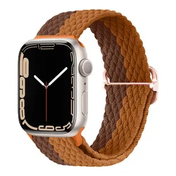 Příslušenství k chytrým hodinkám Pletený řemínek se sponou pro Apple Watch 38/40/41/42(S10)mm,Odstíny hnědé