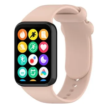 Sportovní měřič Jednobarevný náhradní náramek Mi Band 8 PRO,Pískově růžová