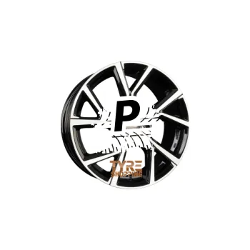Alu kolo PLATIN P 115 Black Polished 7.00 x 17 ET 43.00 5x114.3