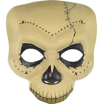 Party dekorace Halloweenská maska kostlivec