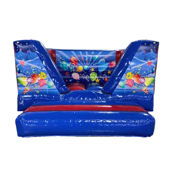 Skákací hrad Skákací hrad „V“ bez střechy| Profi PVC hrad pro děti 2–6 let do interiéru