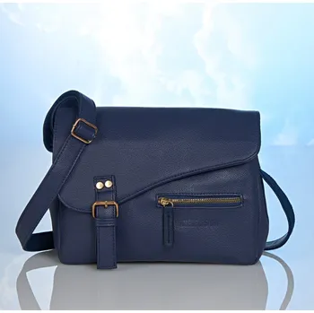 Taška přes rameno Biggi RFID modrá