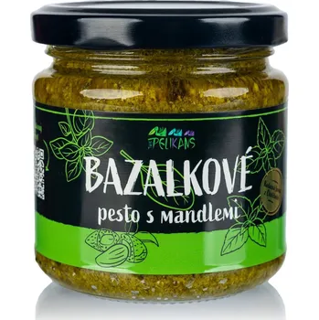 Omáčka Bazalkové pesto s mandlemi - The Pelikans 170g