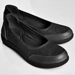 Strečové baleríny Josi černá 39