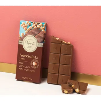 Čokoláda Venchi mléčná čokoláda s lískovými oříšky 95g