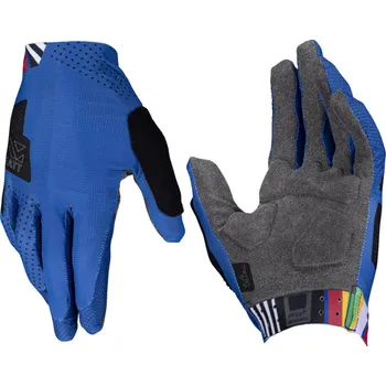 Cyklistické rukavice LEATT Cyklistické rukavice dlouhoprsté - MTB 3.0 ENDURANCE - modrá L