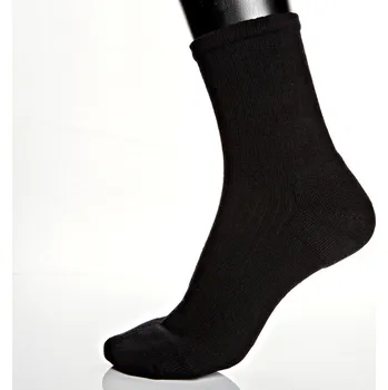 Dámské ponožky 2 páry ponožek pro citlivá chodidla černá 36-38