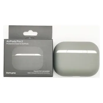Příslušenství pro sluchátka Jednobarevný obal pro AirPods PRO / 2 PRO,Dark grey