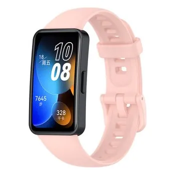 Chytré hodinky Jednobarevný řemínek Huawei Band 8/9/10,Růžová