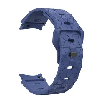 Chytré hodinky Vroubkovaný řemínek se vzorkem pro Samsung Galaxy Watch 4/5/6,Tmavě modrá