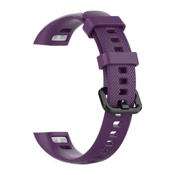 Chytré hodinky Jednobarevný náhradní řemínek pro Honor Band 4,Fialová,Honor Band 6