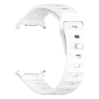 Chytré hodinky Jednobarevný řemínek pro Samsung Galaxy Watch Ultra,Bílá