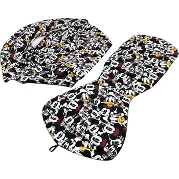 Příslušenství pro přepravu dětí Podložka a sluneční clona na kočárek Babyzen YOYO s kresleným potiskem Disney Pohodlný prodyšný set ochrana před sluncem i větrem