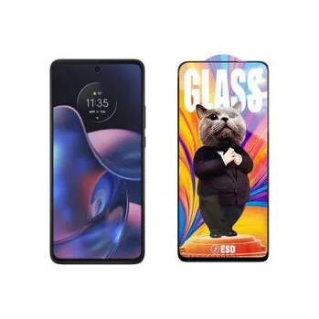 3D Ochranné tvrzené sklo na Motorola Edge 2022 - Mr. Cat ESD