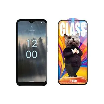 3D Ochranné tvrzené sklo na Nokia C12 - Mr. Cat ESD