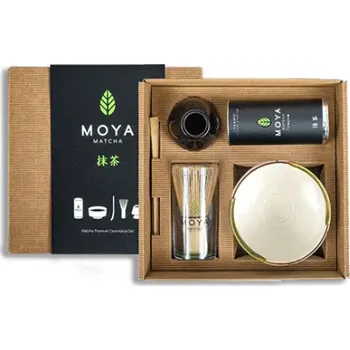 Čaj MOYA MATCHA SADA SAKURA - Premium Matcha 30g, matchawan 600 ml