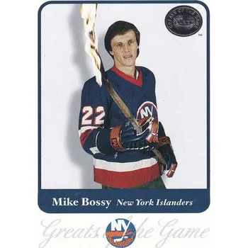 Karetní hra řadová karta MIKE BOSSY 01-02 Greats of the Game číslo 72