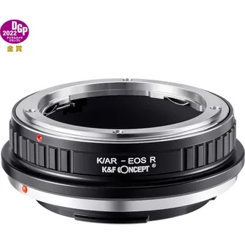 K&F High Precision Lens Adapter Mount, Anti reflection，K/AR-EOS R
