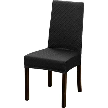 Potah na židli Potah na židli Káro antracitová uni