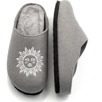 Dámské pantofle Domácí pantofle Slunce světle šedá 37