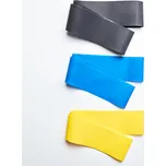 3 posilovací gumy VIVADIA každá 50 x 5 cm 3 stupně odporu: lehký, střední, silný