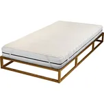 Topper Eldo na matraci z kalmuku béžová 150x200 cm