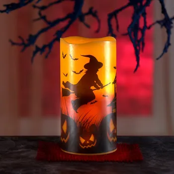 Svíčka Svíčka LED Halloween 000